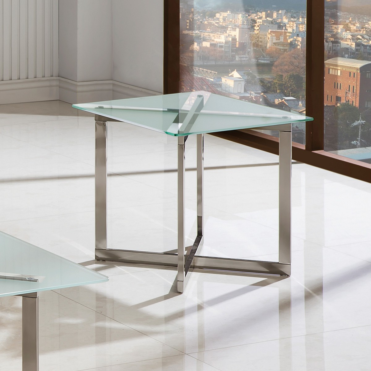 Brushed Nickel Coffee Table Furniture