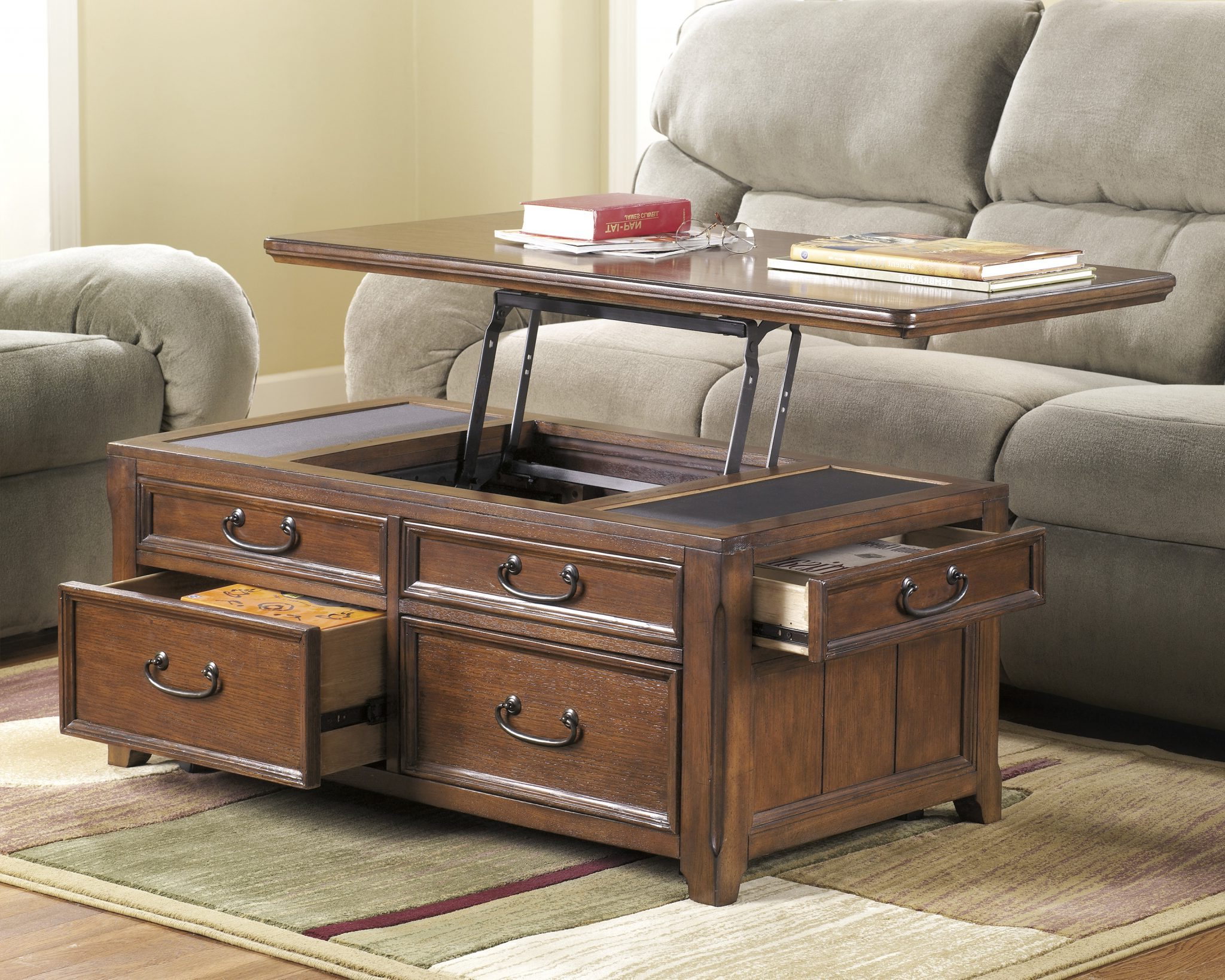 Pull Up Coffee Table Design Furniture