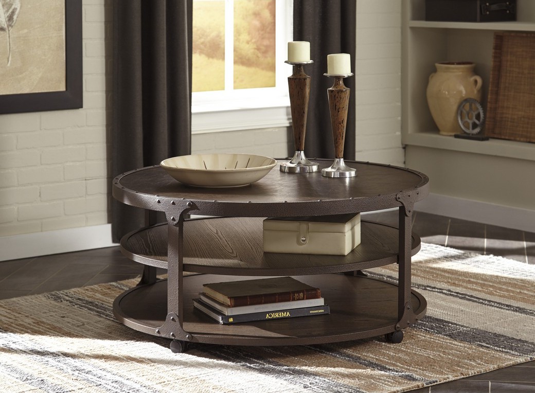 Ashley Furniture Round Coffee Table Set