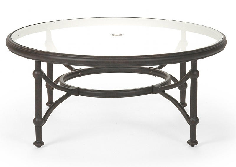 30 Inch Round Coffee Table Glass Top