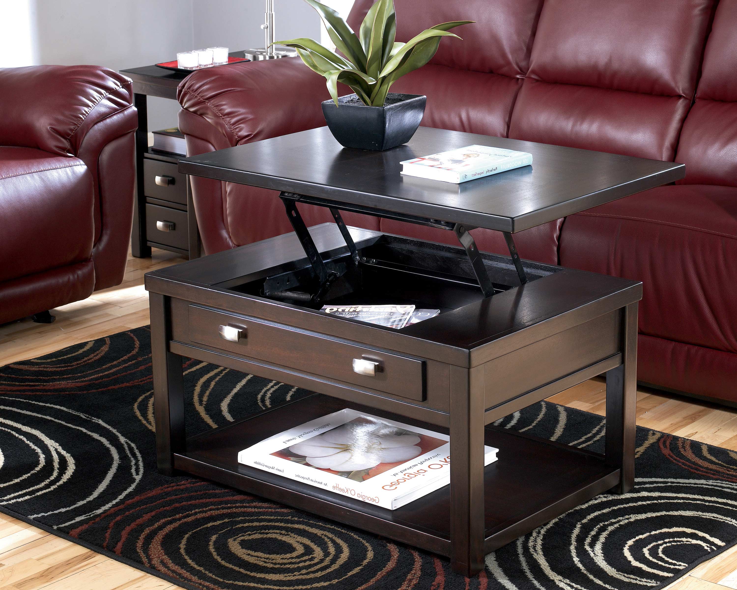 Pull Up Coffee Table Design Furniture