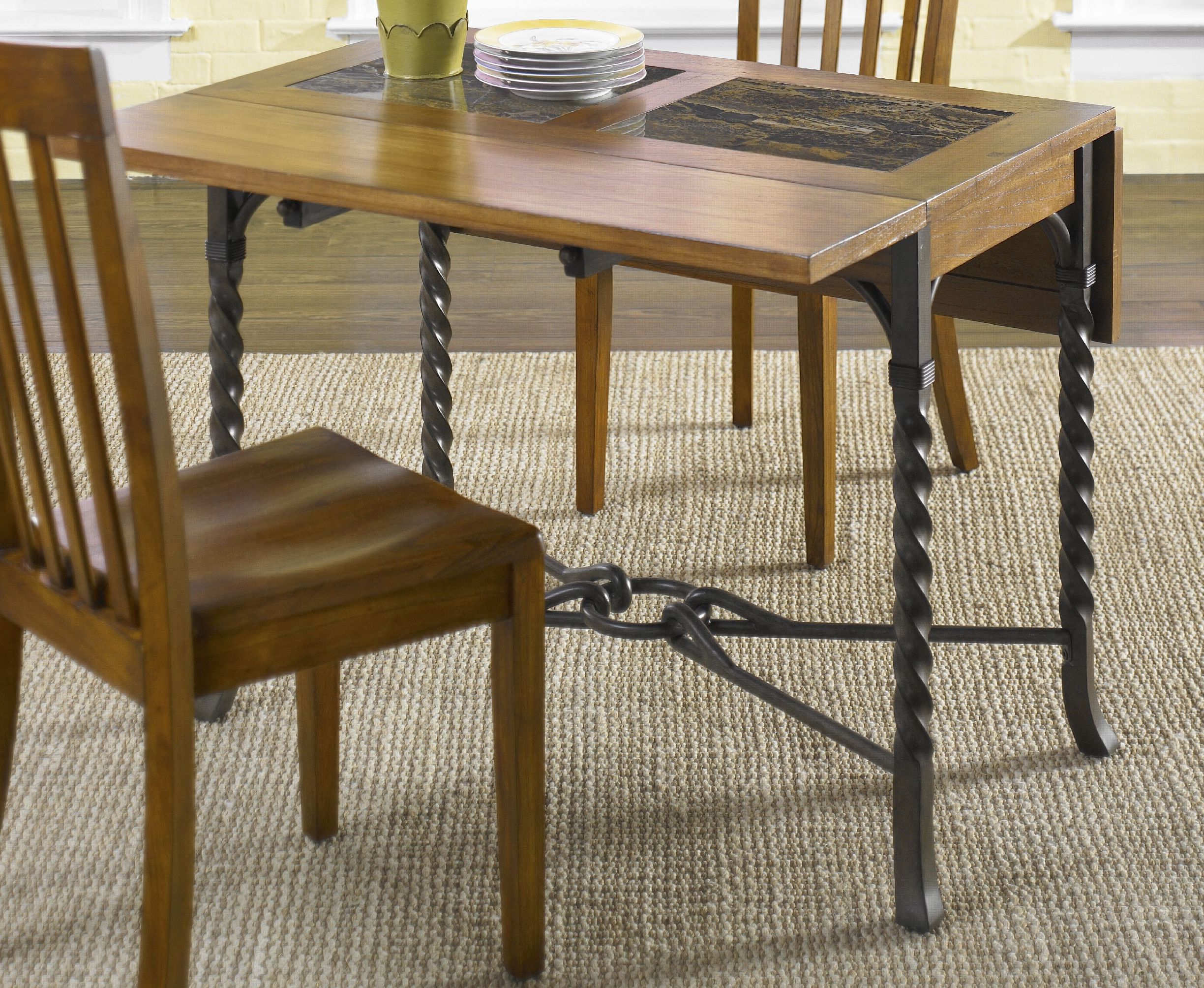 drop leaf table sets for small spaces