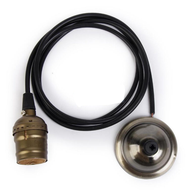 pendant lights that screw into socket kit instructions